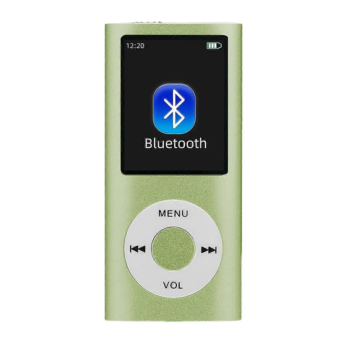 Portable MP3 Player with Long Playback, Multi-Format Support, Bluetooth Host