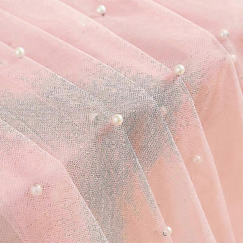 Knitted Voile Table Runner Sheer
