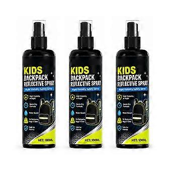 Reflective Coating for Backpacks, Bags, and Gear, Supplied in 100 mL Pump Bottle for Adding Markings to Gear Multicolor