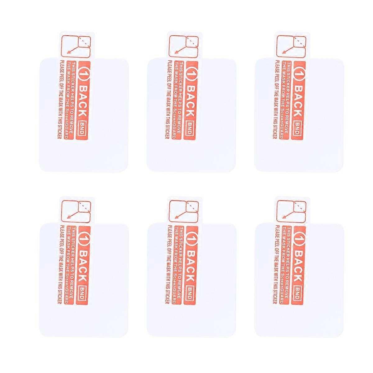 Half-Screen Protector for Scratch Proof 6Pcs