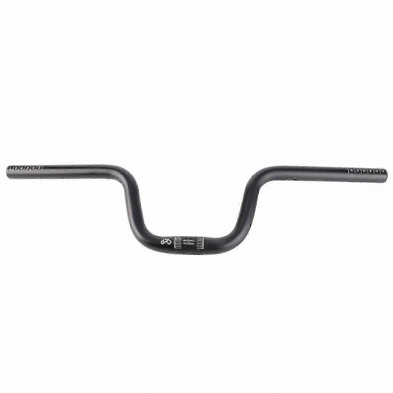 Extra Wide Riser Handlebar 580mm 120mm
