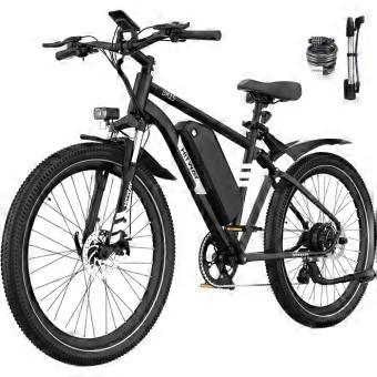 HITWAY elektrische fiets 29 inch, verwijderbare accu 48V 15,6Ah, 7 versnellingen, actieradius 80-150 km, elektrische mountainbike, stadsfiets voor volwassenen