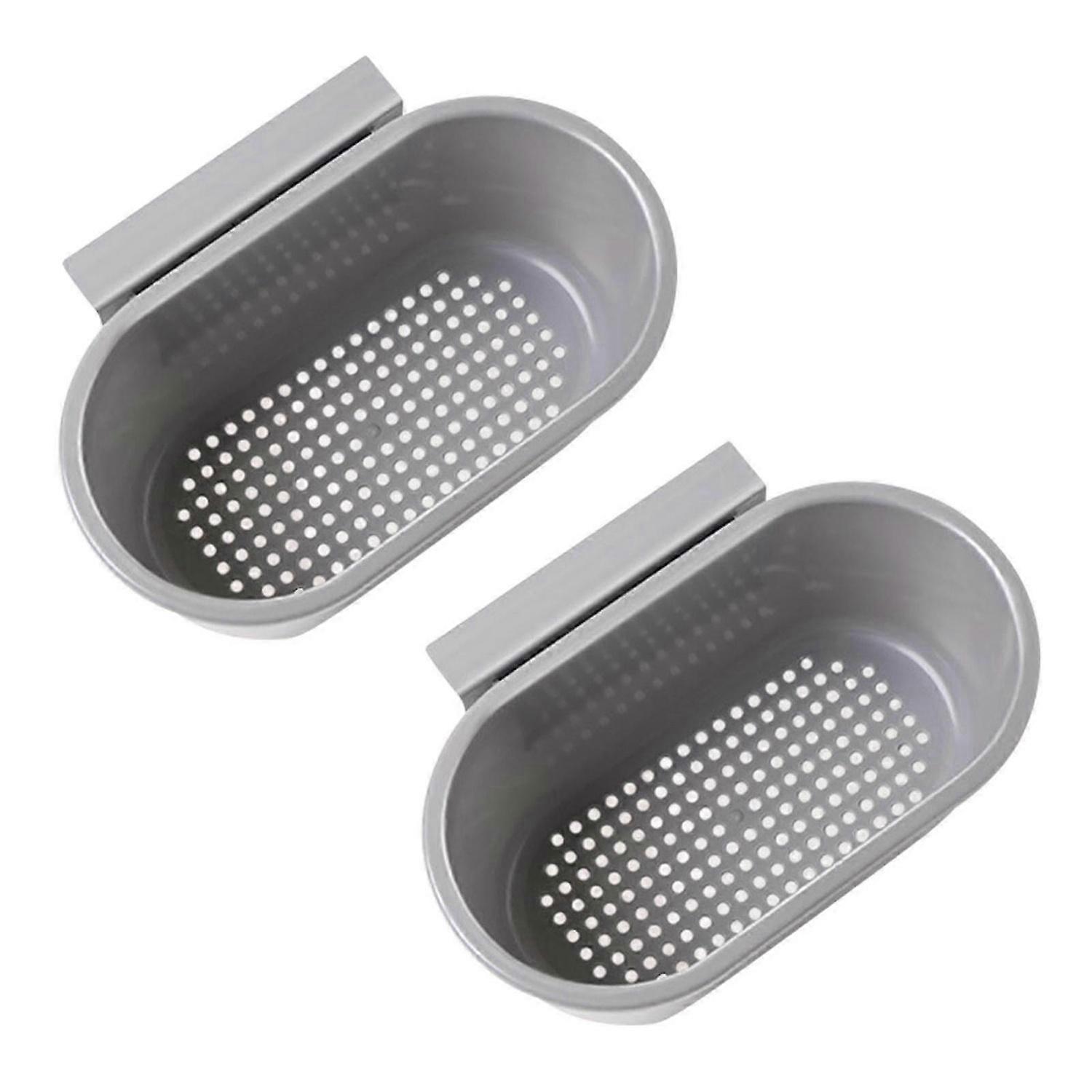 2pcs Drain Filter For Sink Corner Basket