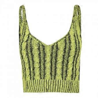 Diesel Womens/Ladies Milos Cable Knit Bralette