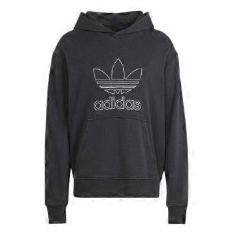 Adidas Mens Trefoil French Terry Pullover Hoodie