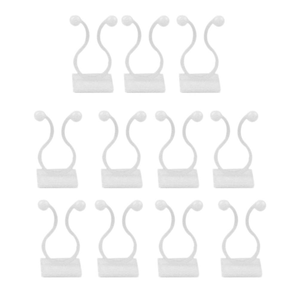 50PCS Invisible Wall Vines Fixture , Plant Climbing Wall Fixture Clips, Garden Wall Sticky Middle