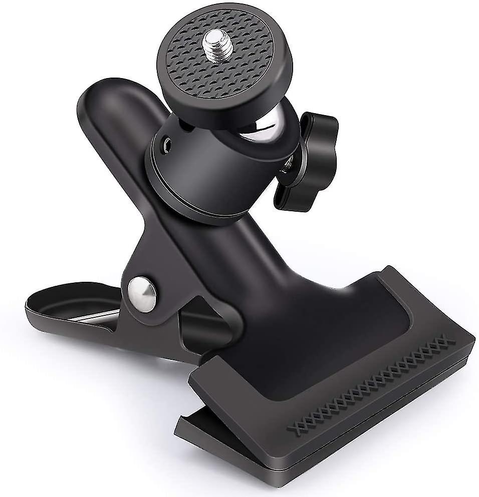 Pxcl Multi-function Spring Clamp, Spring Clamp 1/4inch Ball Head Screw, Spring Clamp Mounting Clip Bracket, Photo Studio Flash Camera Accessory