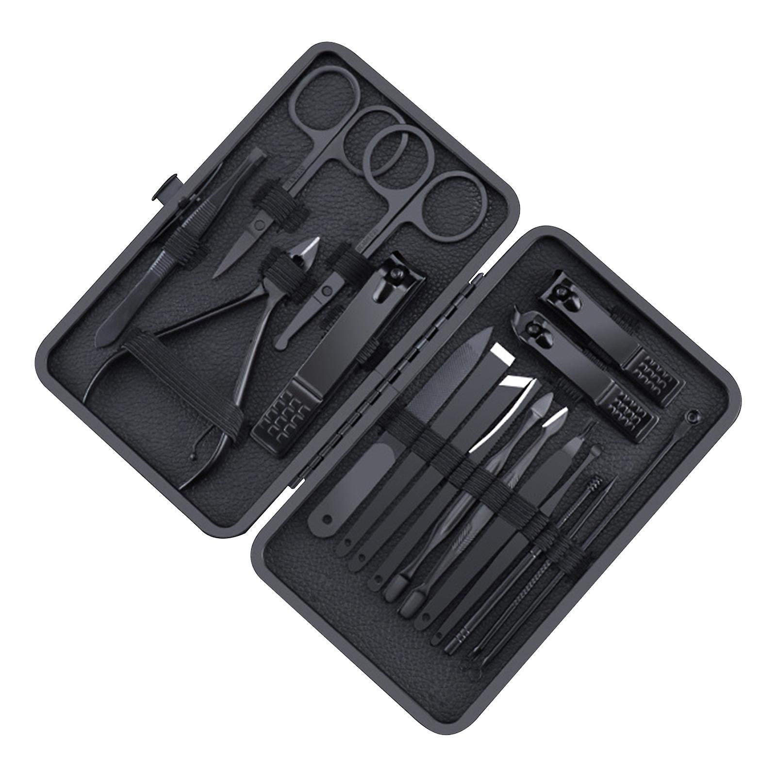 Manicure Set With Case Professional Pedicure Set Nail Clipper