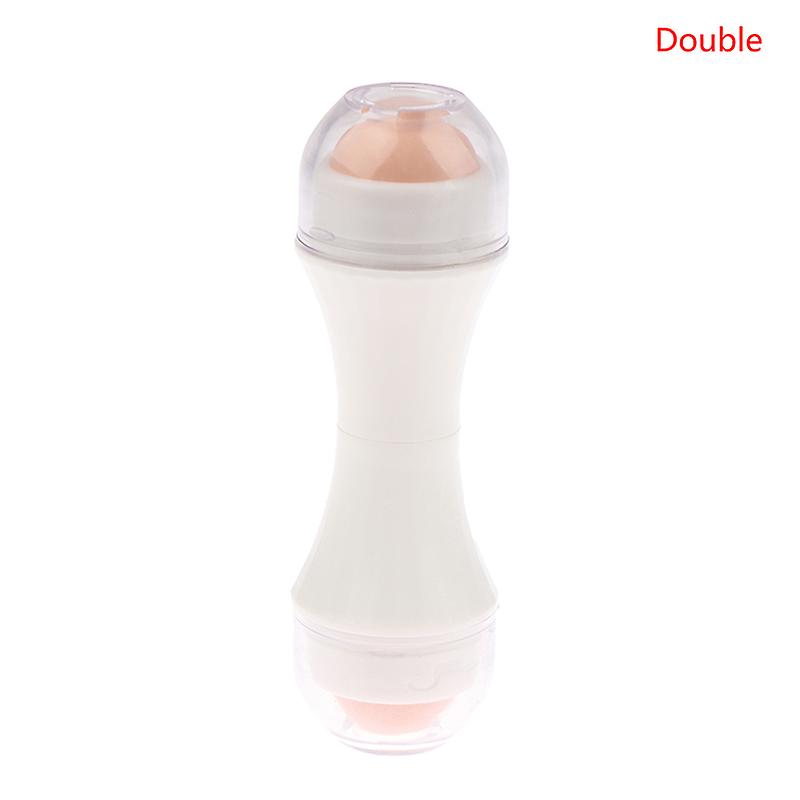 Doublehead Face Oil Absorbing Roller Volcanic Stone Blemish Remover Massagestick