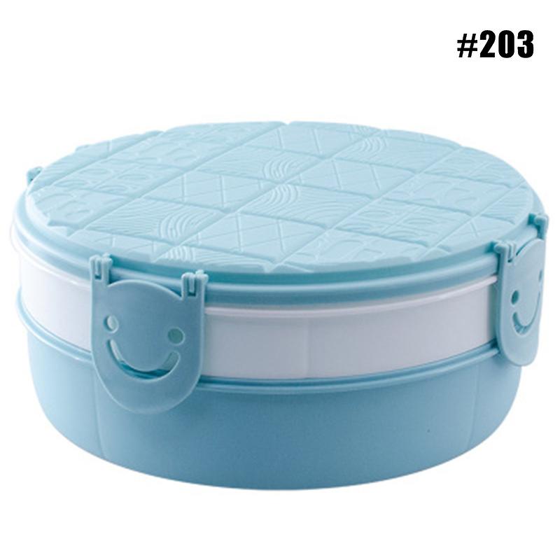 Single/double-layer Snacks Box Multi-compartments Fruit Box Candy Basket Plastic Nut Dried Fruit Storage Box New