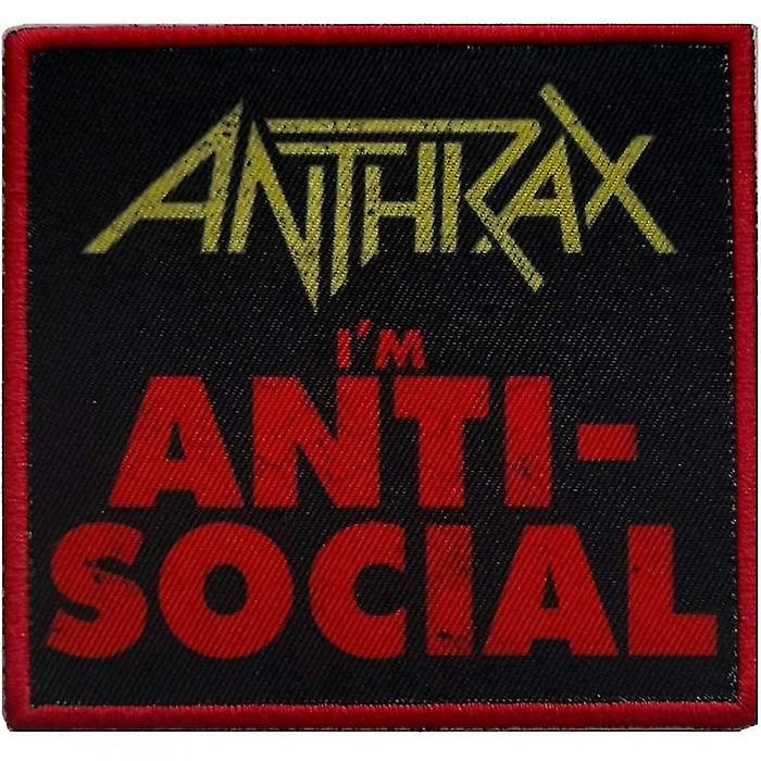 Anthrax Anti-Social Patch