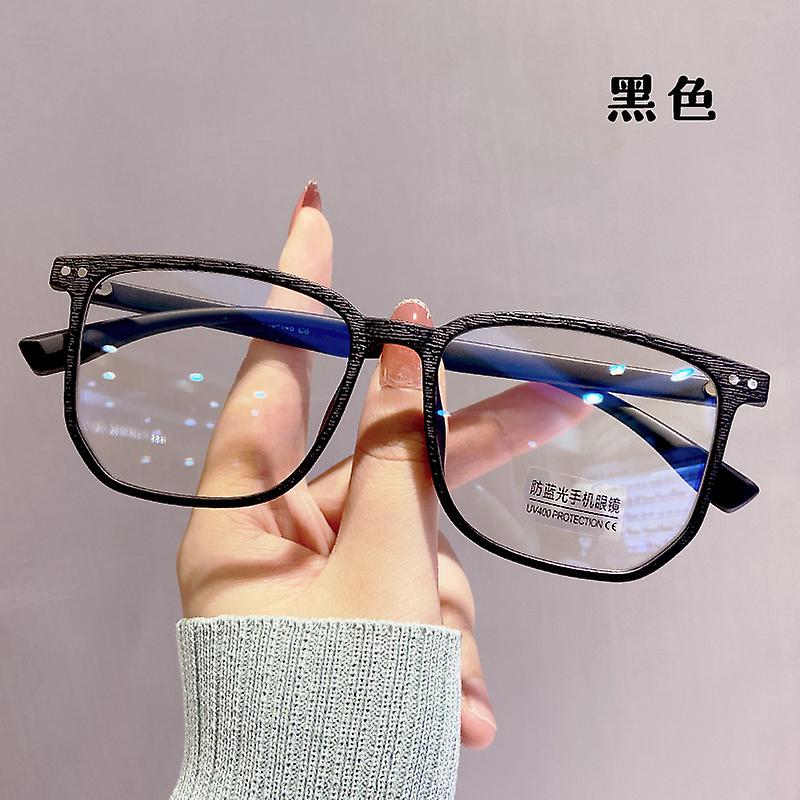 Unisex Square Polygon Glasses For Men Women Pc Frame Glasses Plain Glasses