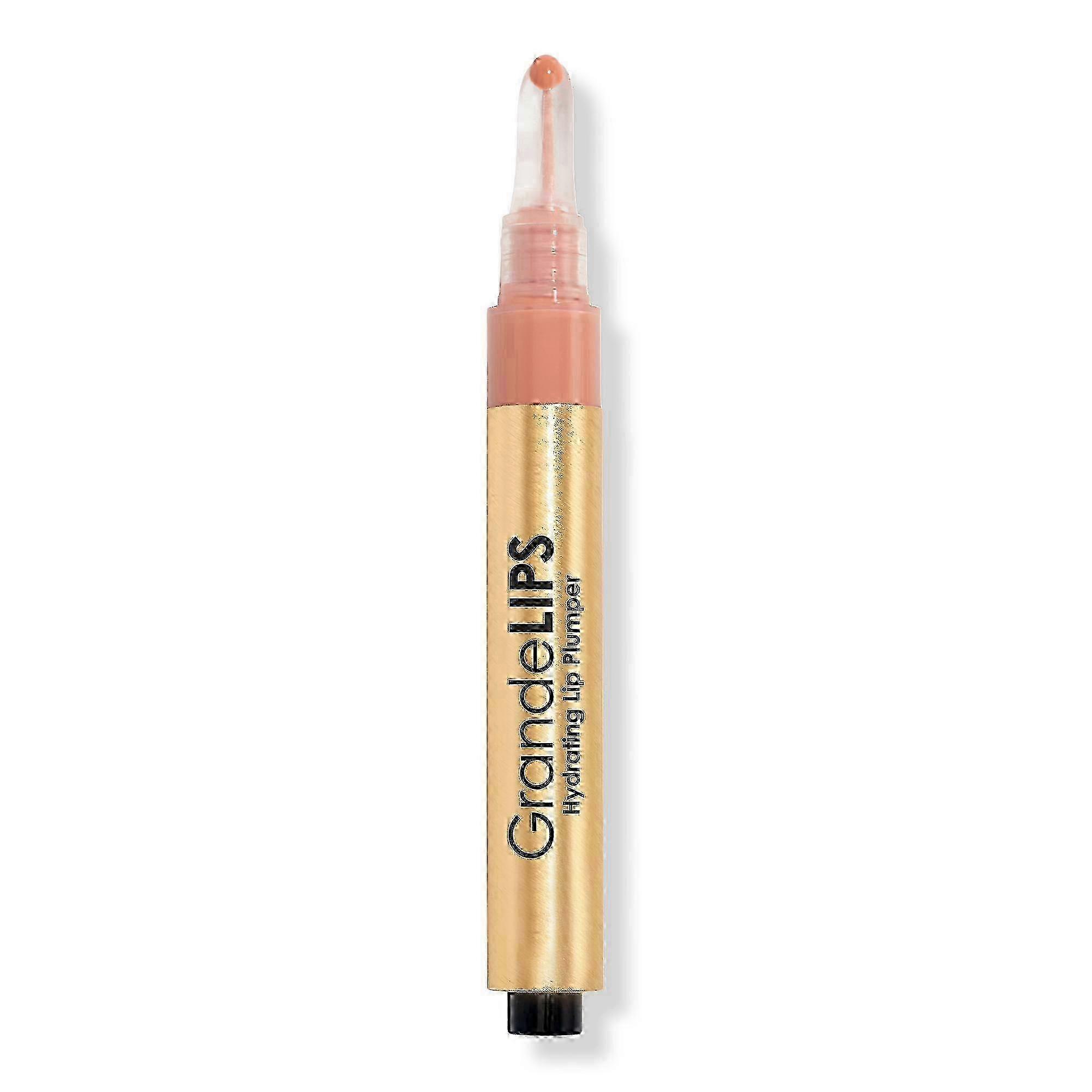 Grande Cosmetics Grandelips Hydrating Lip Plumper, Gloss Finish, Toasted Apricot, 0.084 Oz