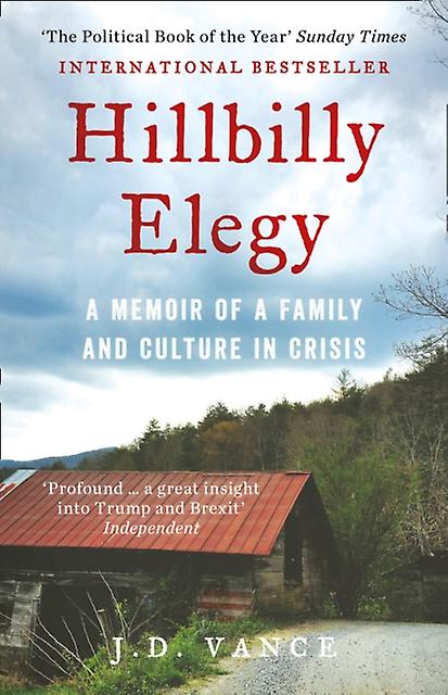Hillbilly Elegy by J. D. Vance Paperback Book