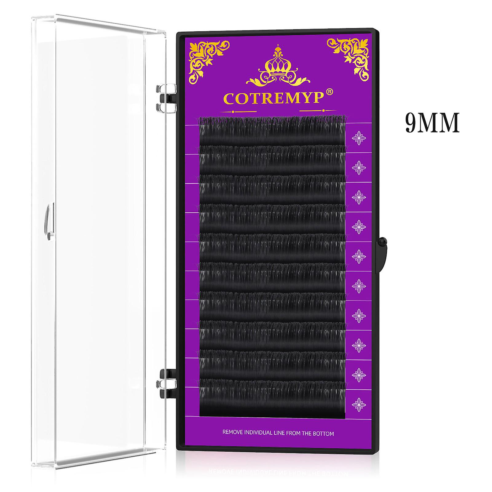 Beauty Single Cluster Round Lashes Daily Look Wide Band Wispy Lashes