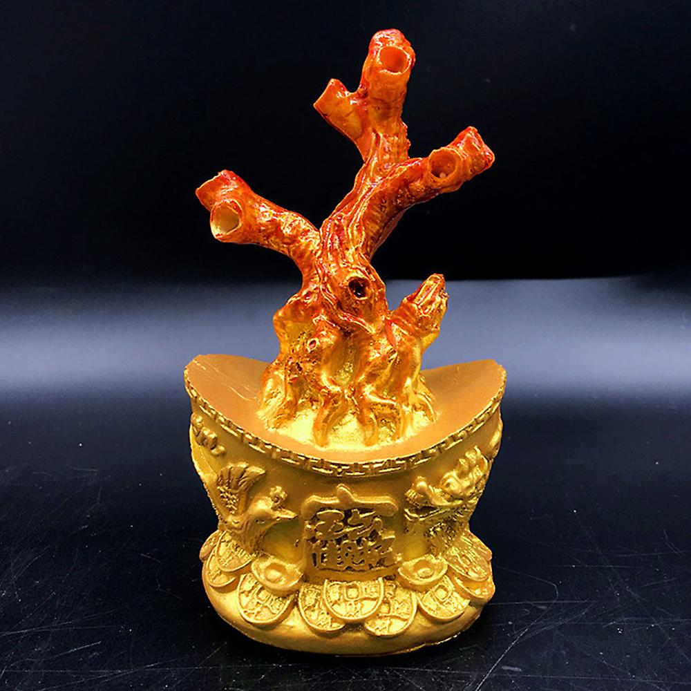Fortune Tree Statue Ornaments Creative Craft Tabletop Statue