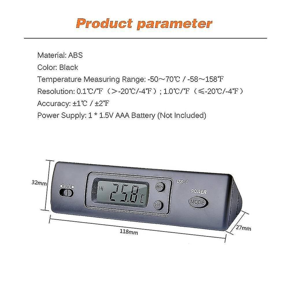 Mini Thermometer Electronic Digital Car Thermometer
