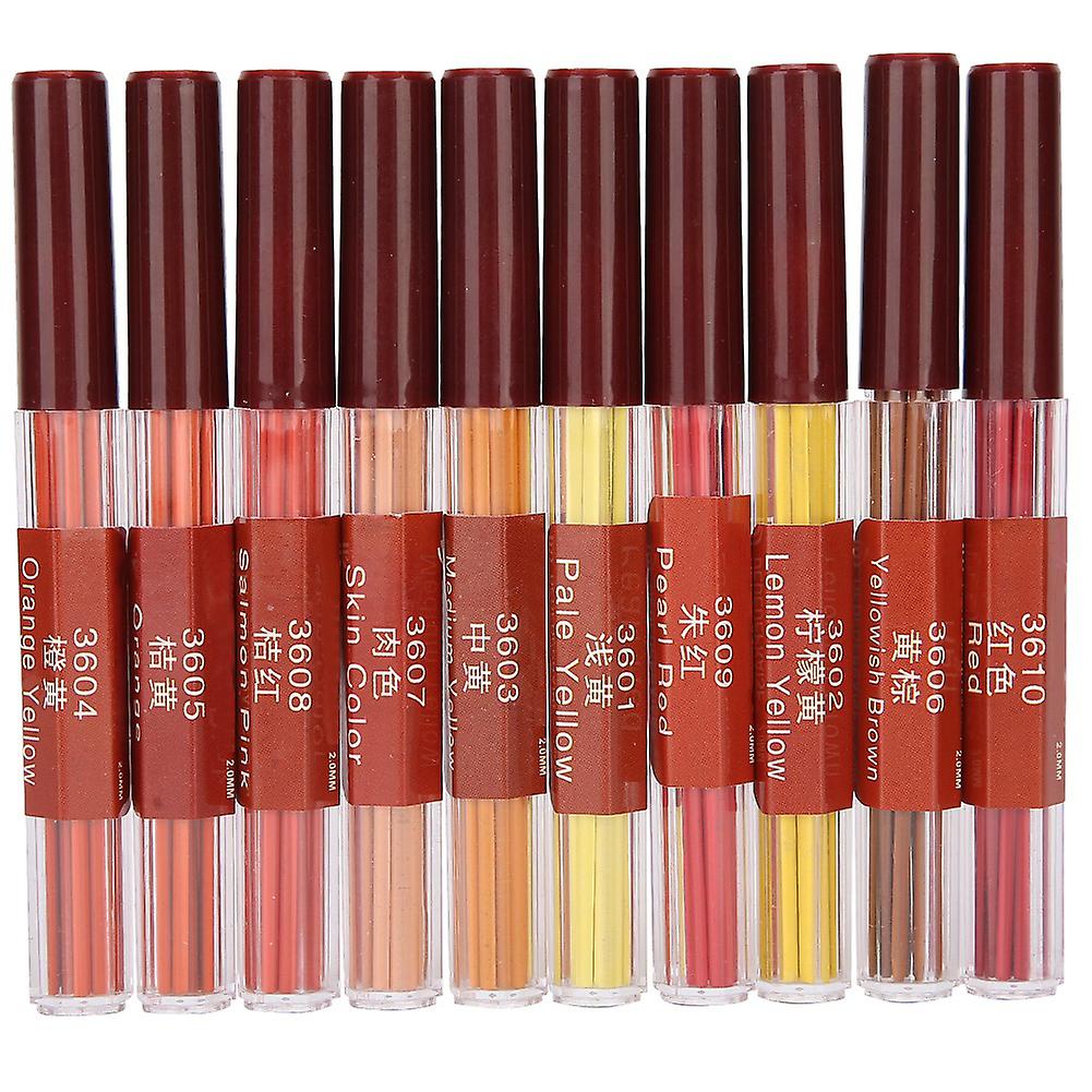 2.0mm Mechanical Pencil Colored Leads Core Replacement Accessories for Anime Project Designing