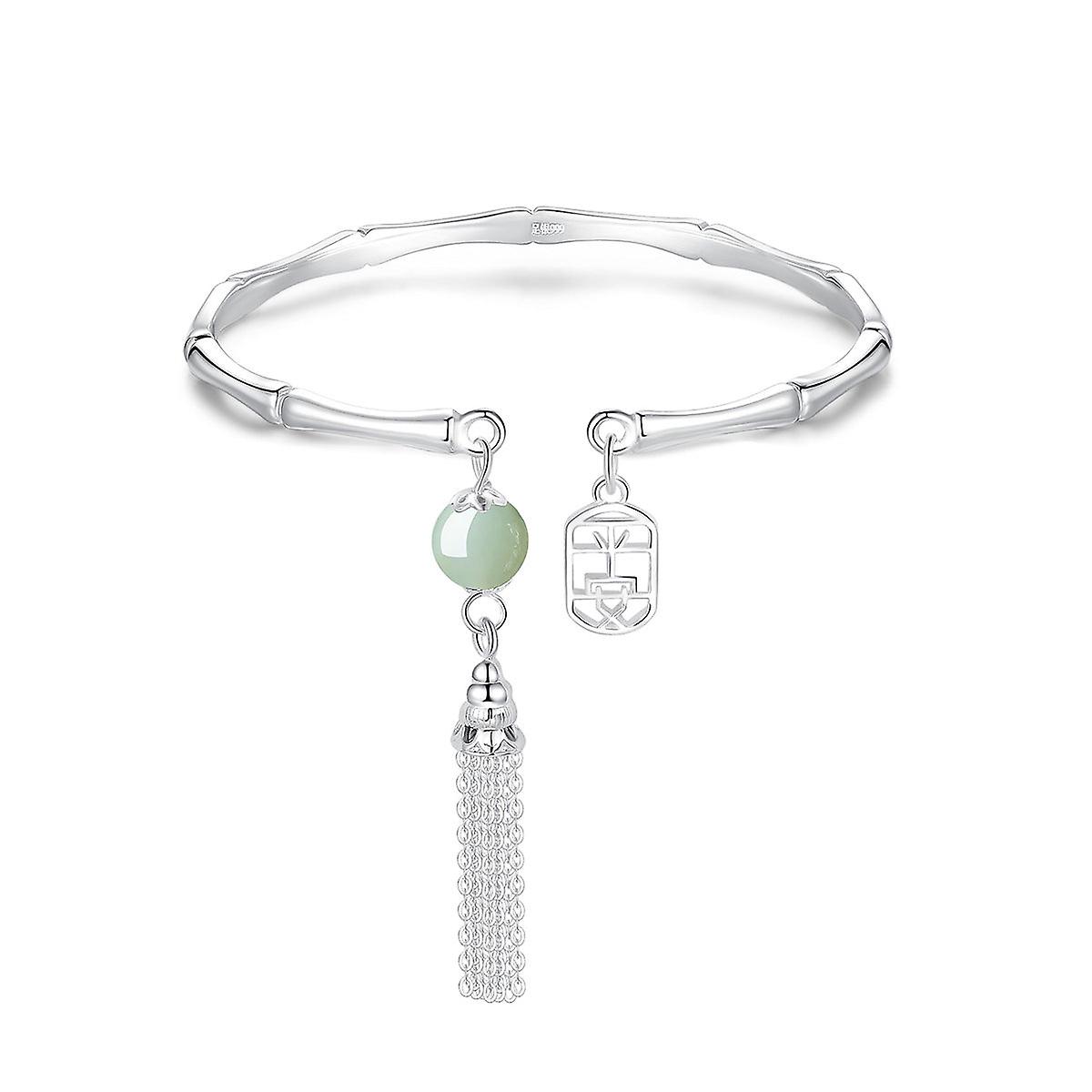 Pure Silver Design Safe Tassel Opening Hand