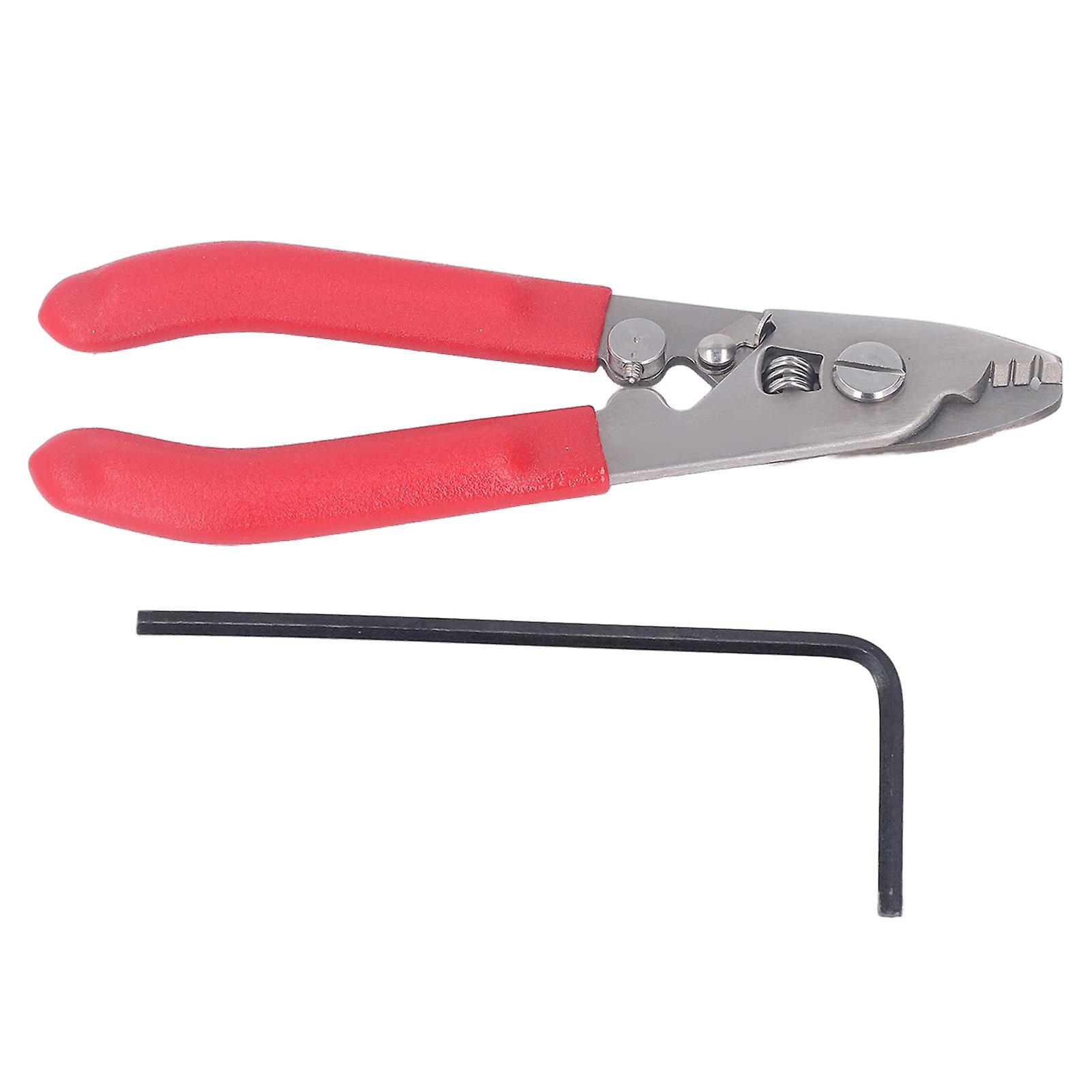Stainless Steel Fiber Optic Stripper 3 Ports Fiber Stripping Tool
