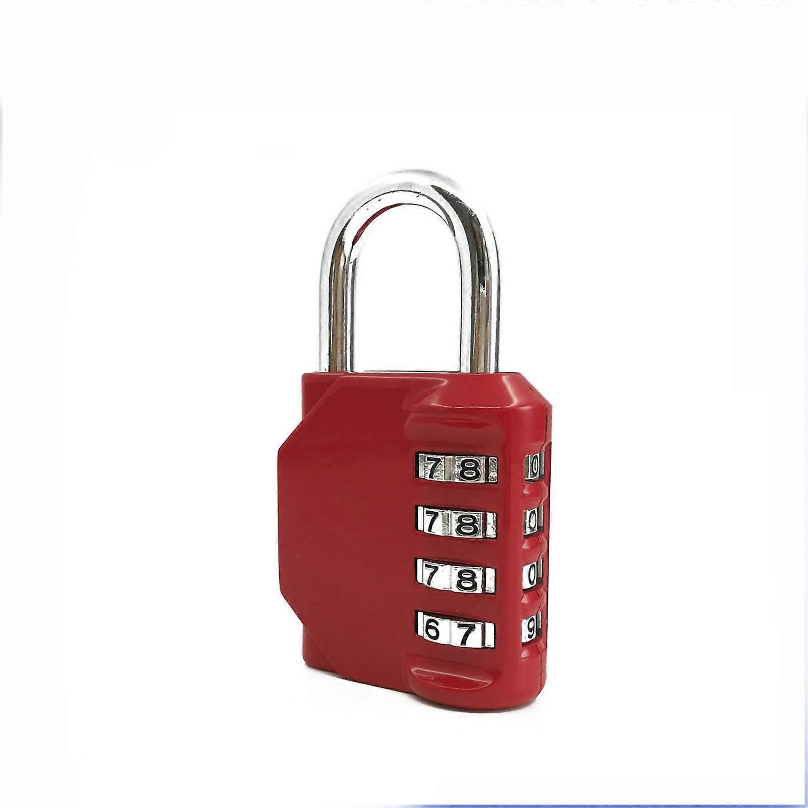 Secure Your Belongings: Durable 4-Digit Combination Padlock for Lockers and Suitcases