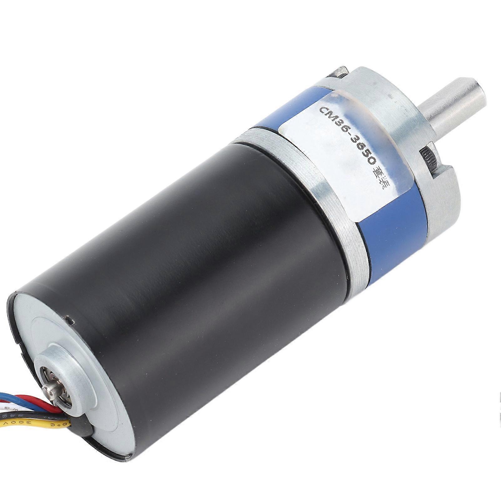 Gear Motor Speed Reduction Planetary Brushless D Shaft DC 12V Set Kit with Controller85RPM
