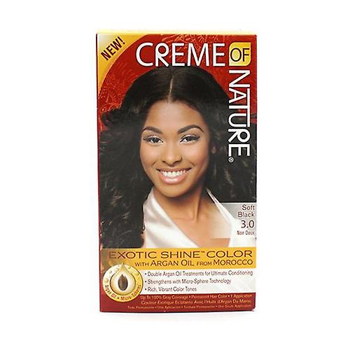 Con argan hair color 3.0 soft black 2oz 1 unit