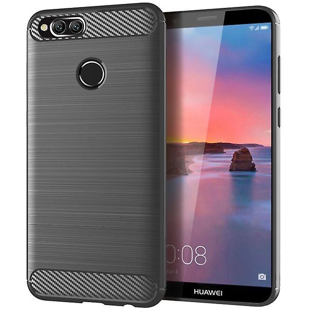 Durable Soft Protective Shell Case for Huawei Mate SE - Gray