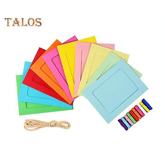 1 Set DIY Picture Frame Waterproof Crease-resistant Reinforced Corner Picture Display Frame Bedroom Accessory