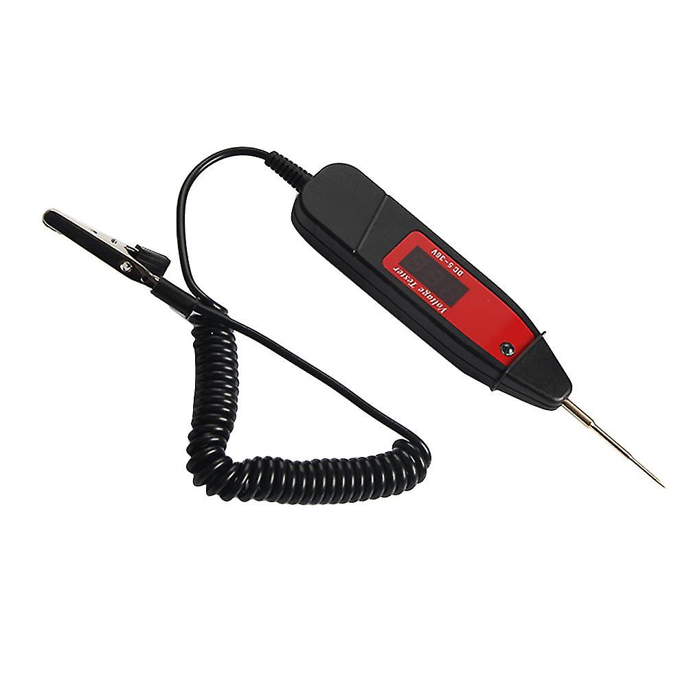 Universal Multifunctional Car Digital LCD Electric 5-36V Voltage Test Pen Probe Detector Tester LED