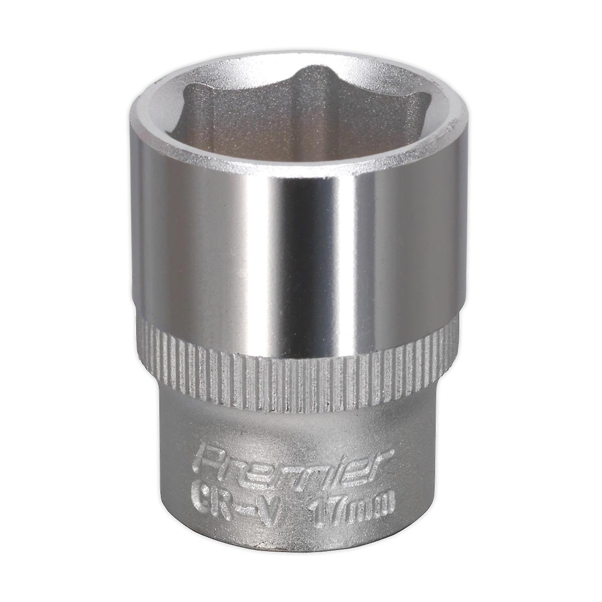 Sealey S3817 Walldrive Socket 17Mm 3/8Sq Drive