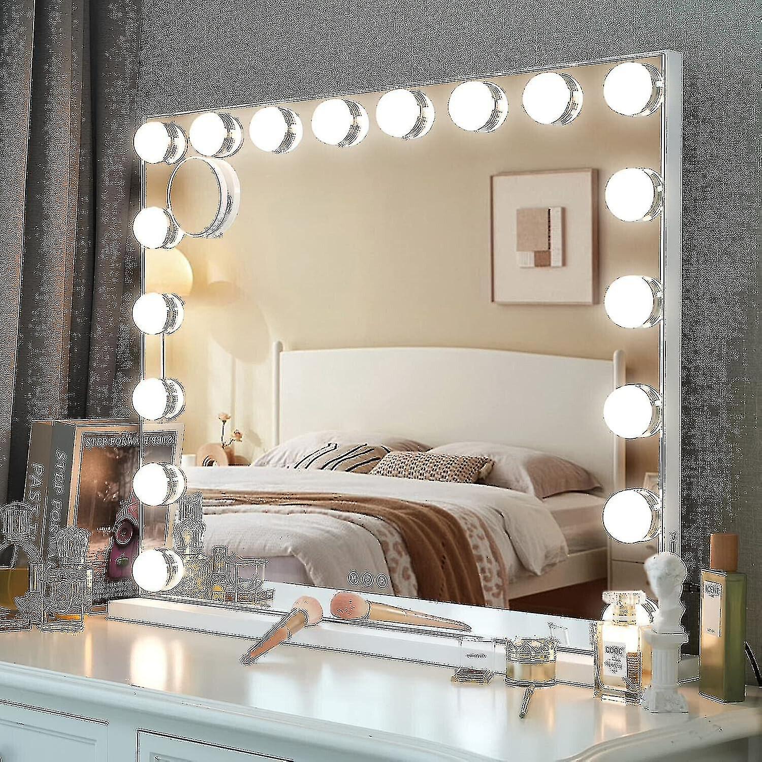 Ledハリウッドメイクアップミラーライトミラー調光可能LED電球(電球のみ)HGG