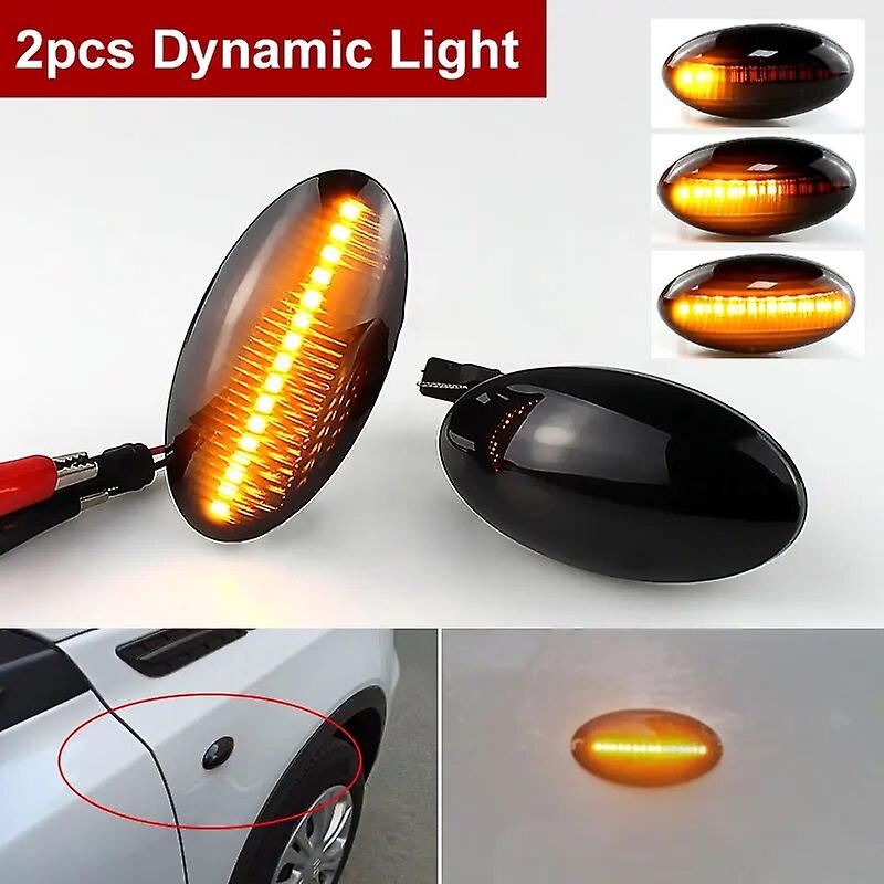 2pcs Led Dynamic Side Marker Light Signal Blinker For Suzuki Grand Vitara Jimny Splash Apv Alto Sx4 Baleno Celerio Swift 3 4 5