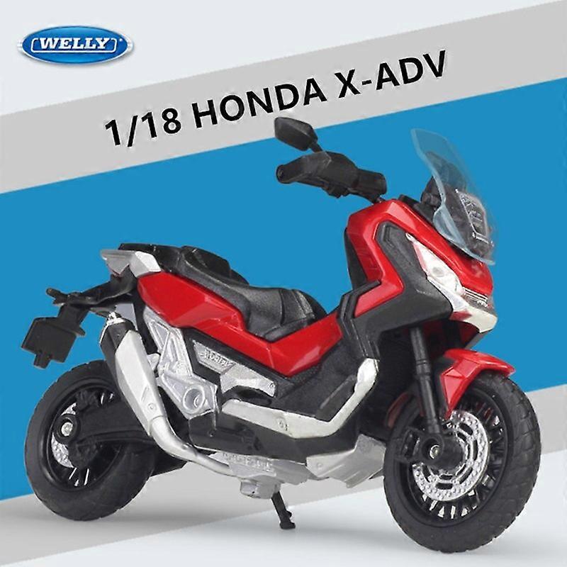 1:18 Honda X-ADV Alloy Μοτοσικλέτα Μοντέλο Diecasts Metal Toy Street Cruise Μοτοσικλέτα Μοντέλο Προσομοίωσης Συλλογή Παιδικά Δώρα Παιχνίδι Μοτοσικλέτες