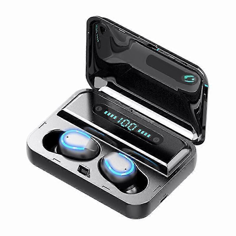 F9 Mini Bluetooth Led Display Wireless Headsets
