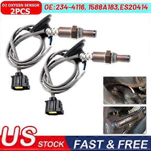 2PCS For Mitsubishi Outlander Sport Lancer 2.0L 2.4L O2 Oxygen Sensor UP&DOWN US NO.9246