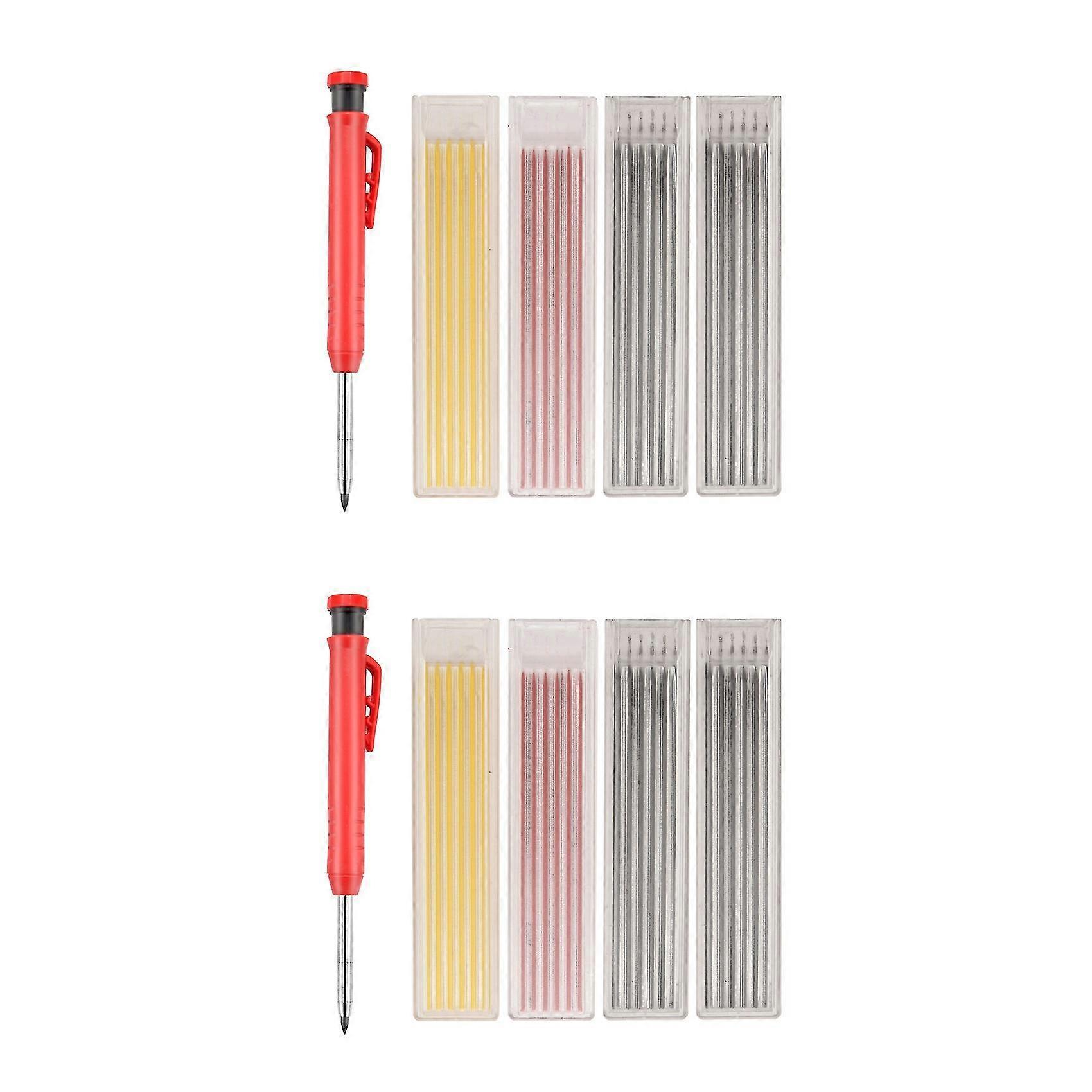 25pieces Pencil With Sharpener Set Includes 1 Marker 24 Pencil Refill