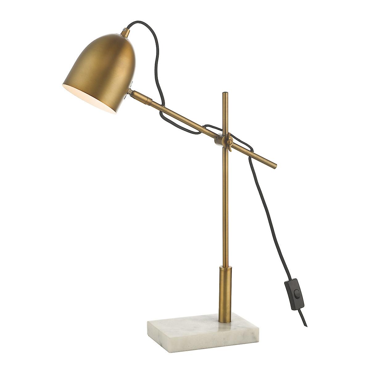 DAR MENDAL Task Task Lamp Bronze & Marble
