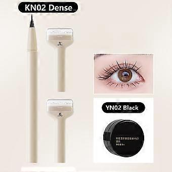 Double Head Lower Eyelash Eyeliner Pen Is Not Easy To Fade 0.5ml+8ml