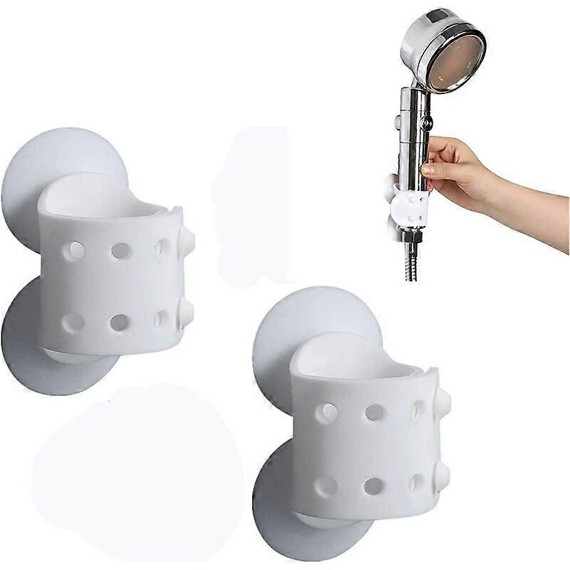 Silicone Shower Suction Cup Silicone Shower Frame Adjustable Shower Frame No Drilling Required Quick Installation