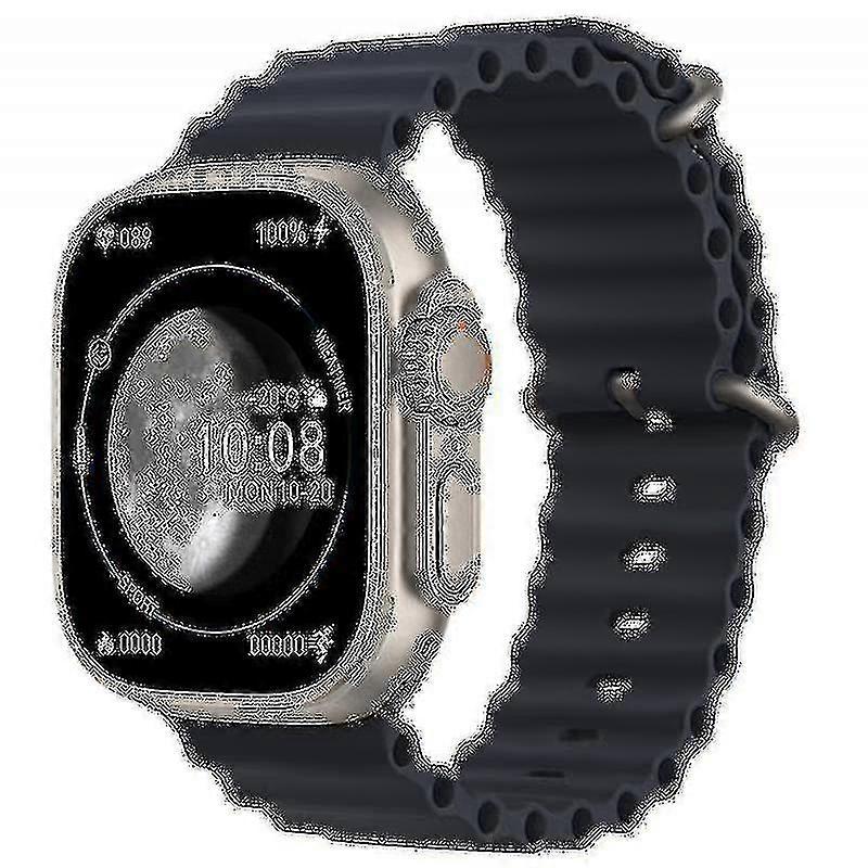 Hk8 Pro Max Ultra Men 49mm Amoled Screen Compass Nfc Smartwatch