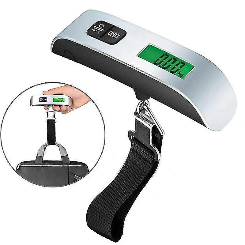 Portable Luggage Scale Handheld Lcd Display Scale With Hook For Outdoor Travelling