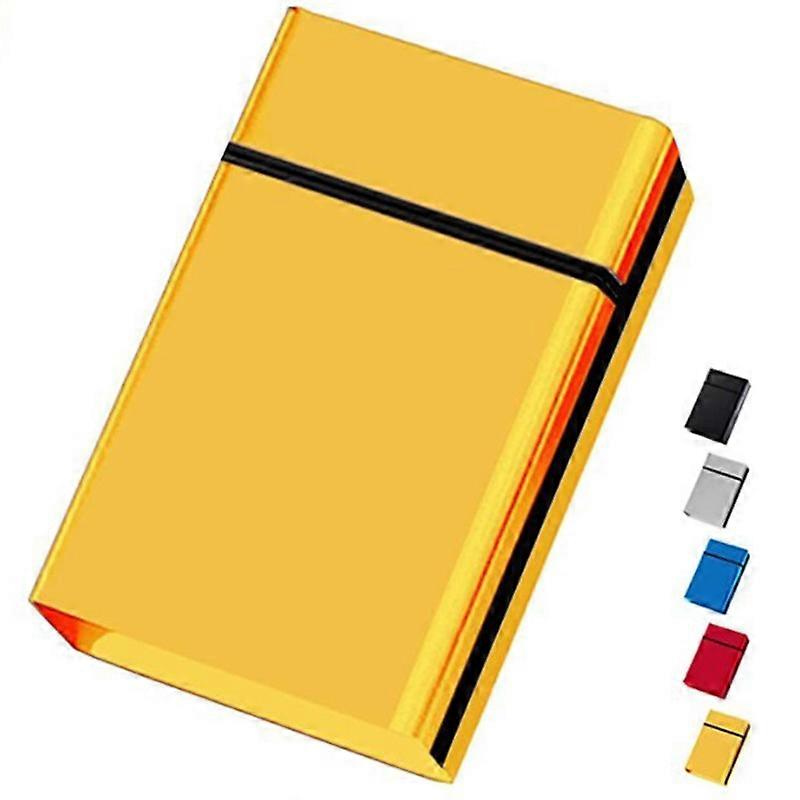laifu cigarette case Laifu Aluminum Alloy Cigarette Case 20 Pcs Full Soft Pack Into Men's  Creative Portable Drop-Down Automatic Bounce Cover Thick Cigarette Case