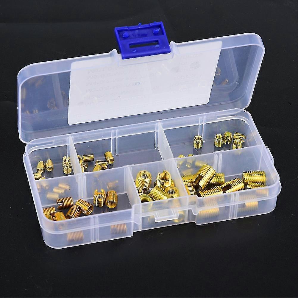302TypeCarbonSteelSelfTappingScrewThreadInsertsAccessories-60pcs