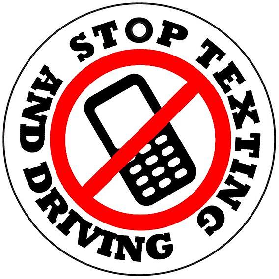 Stop Texting And Driving Car Air Freshener
