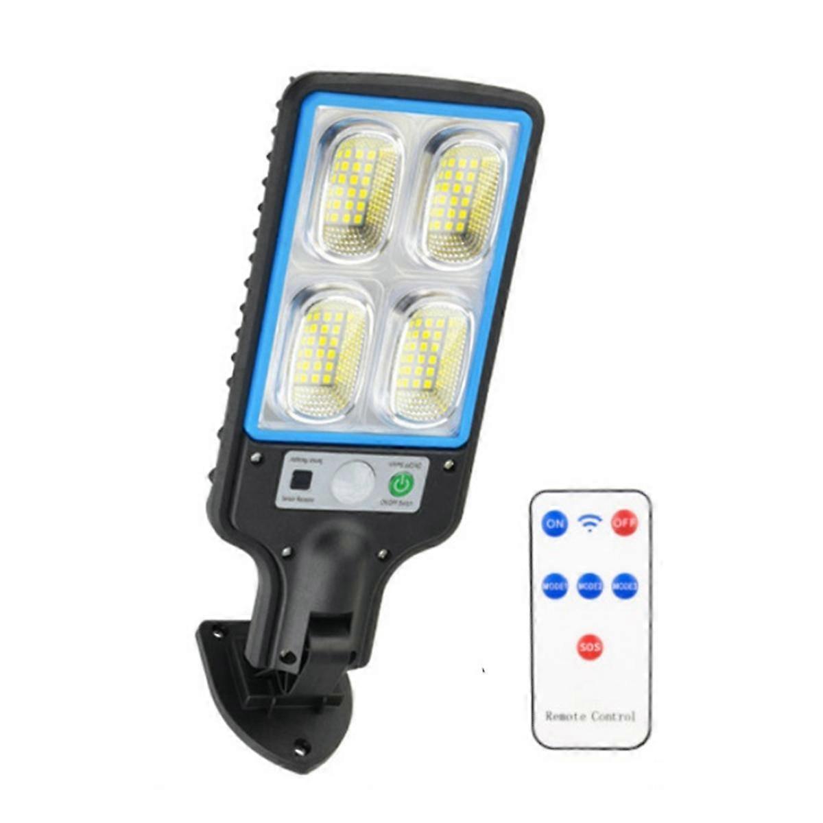 B-Solar Outdoor Lights-Motion Sensor Solar Powered Lights3 Modes-with Remote Control-Wall Security