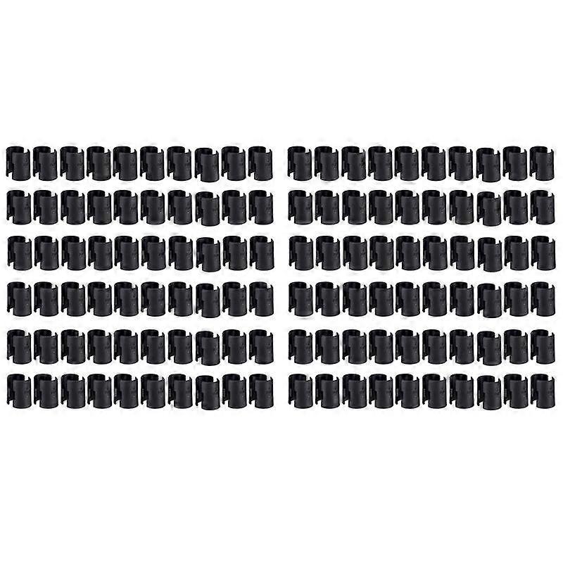 60Pairs Wire Shelving Shelf Lock Clips for 1 Inch Post- Shelving Sleeves Replacements for Wire Shel