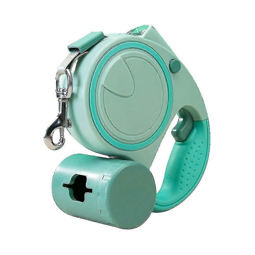 Retractable Portable Dog Leash With Light Automatic Dog Puppy A