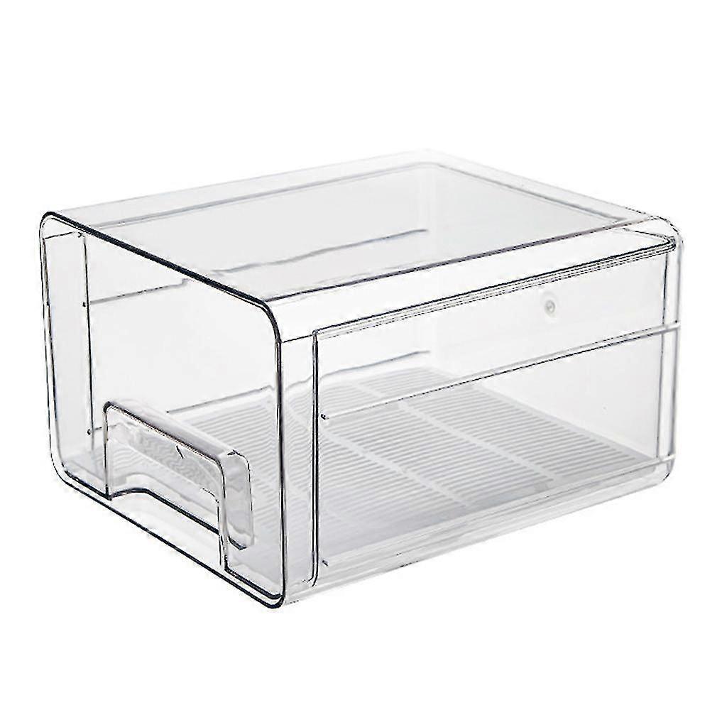 Refrigerator Storage Box Mini Refrigerator Drawer Storage Box Pull-out Drawer