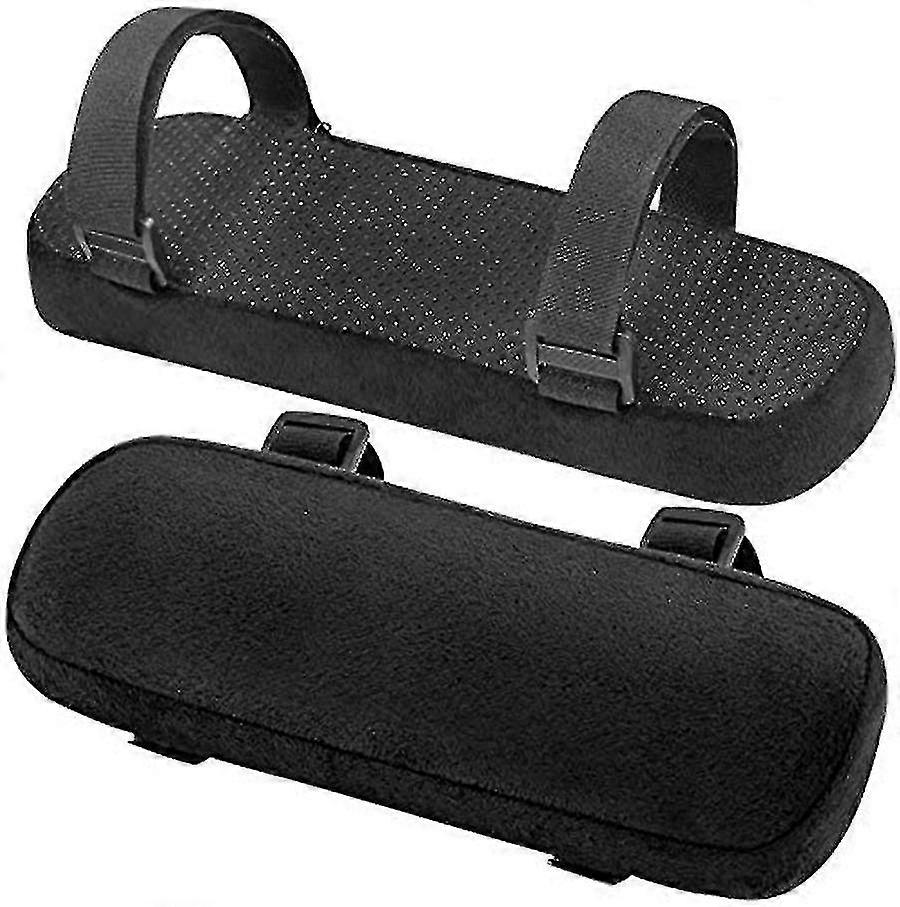 Armrest Pad 2 Pcs Padded Armrest Cushion With Adjustable Straps Elbow